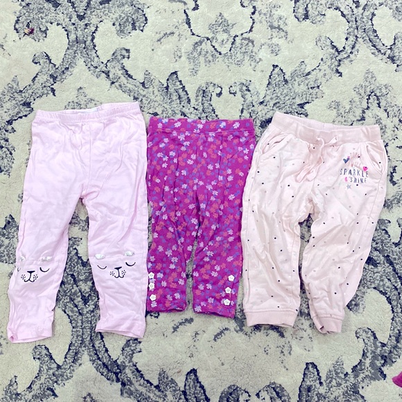3 Pairs of Toddler Stretchy Pants - Picture 1 of 1